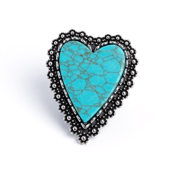 Jewelry - Turquoise Heart Ring